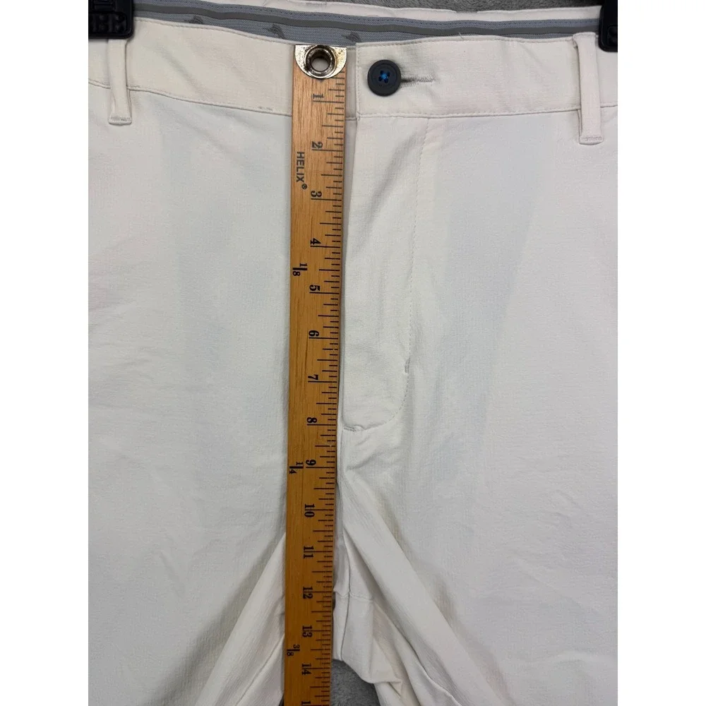 Tommy Bahama Men's Performance Shorts 40x8 White Ripstop‎ Golf